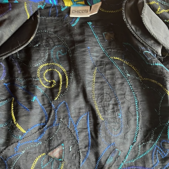 Vintage Chicos beaded jacket - Picture 6 of 11